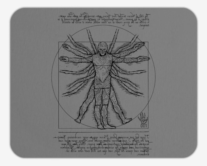 Mousepad Vecna de Vitruvio