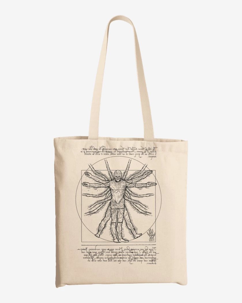 Totebag Vecna de Vitruvio