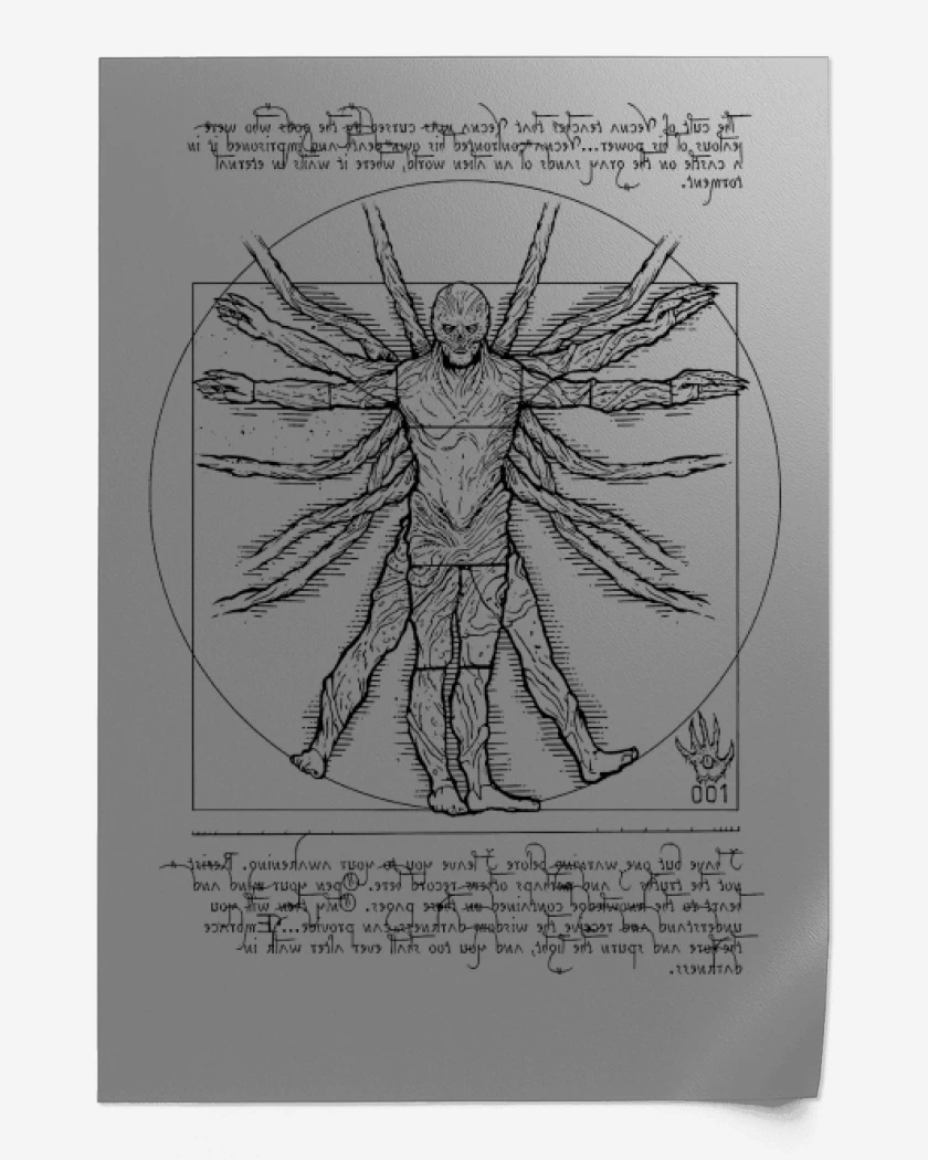 Print Vecna de Vitruvio