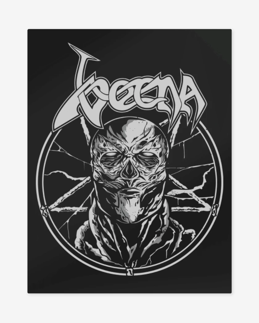 Print metalico Black Vecna