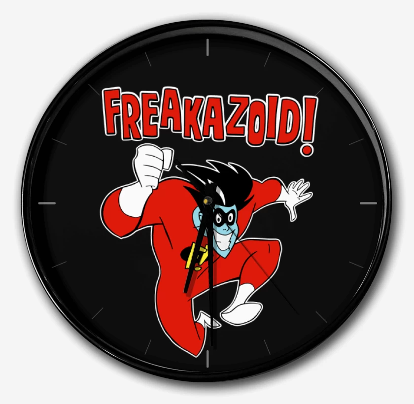 Reloj Negro de Freakzoid