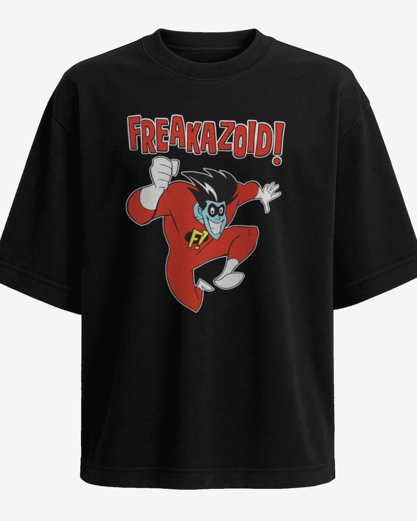 Polera Oversize Negro de Freakzoid