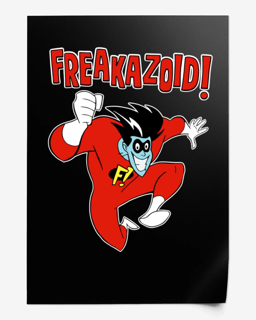Print Negro de Freakzoid