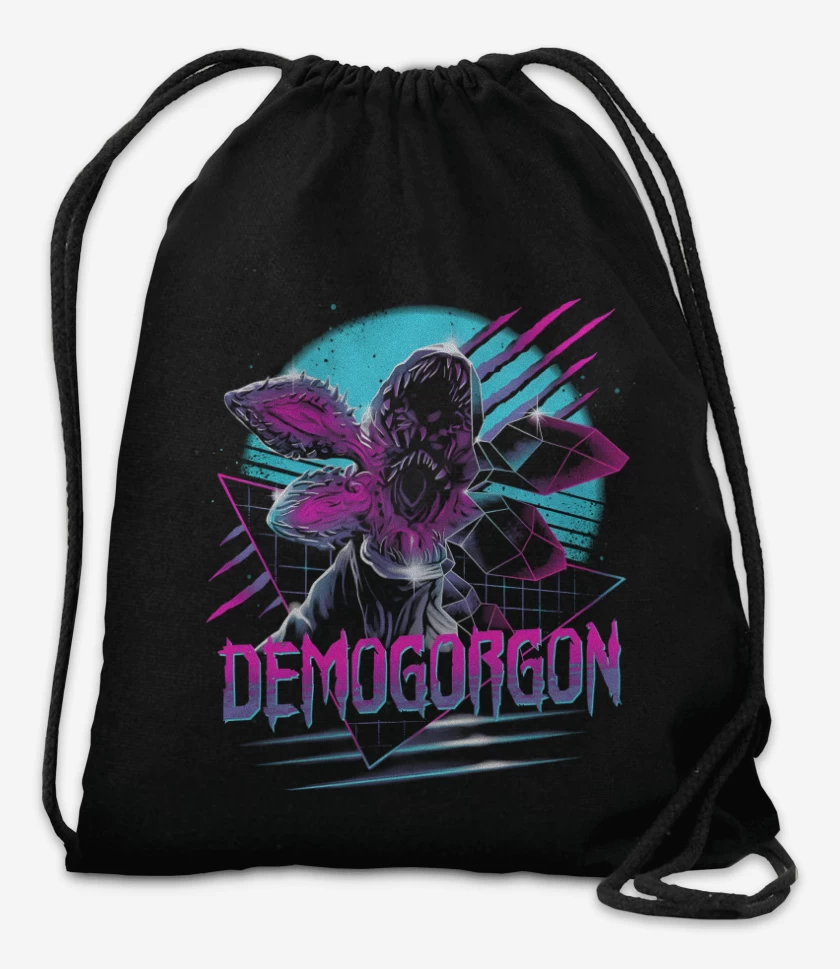 Mochila Negro de Retrogorgon 