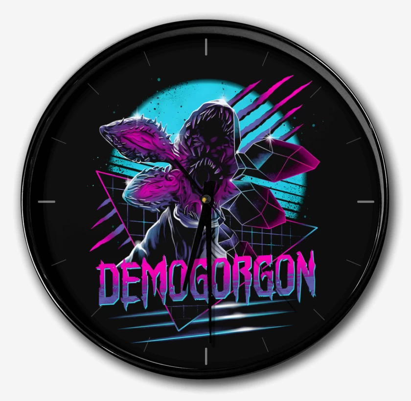 Reloj Negro de Retrogorgon 
