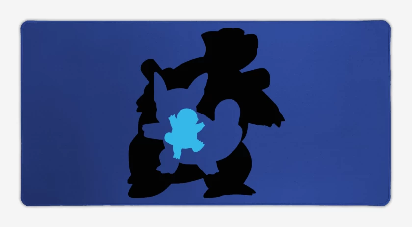 Mouse pad Gamer Azul Rey de Squirtvolution