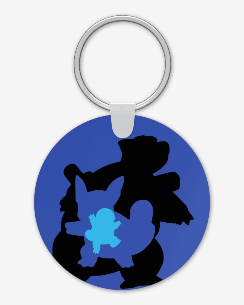 Llavero Azul Rey de Squirtvolution