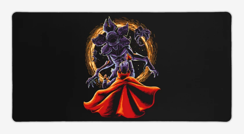 Mouse pad Gamer Negro de Stranger Doctor