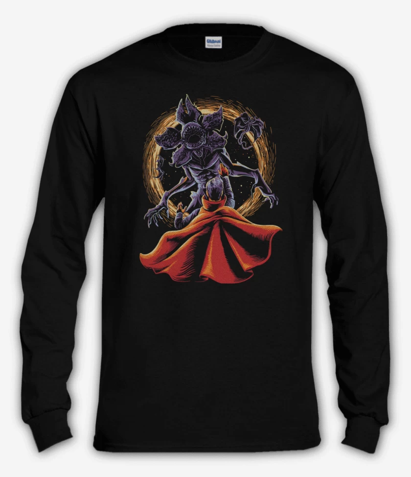 Polera manga larga Negro de Stranger Doctor