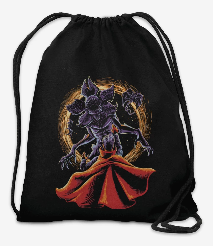 Mochila Negro de Stranger Doctor