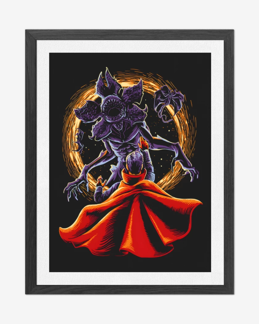 Cuadro decorativo Negro de Stranger Doctor