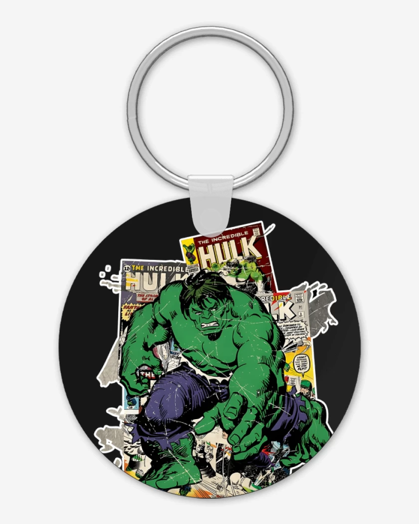Llavero Negro de The incredible Hulk