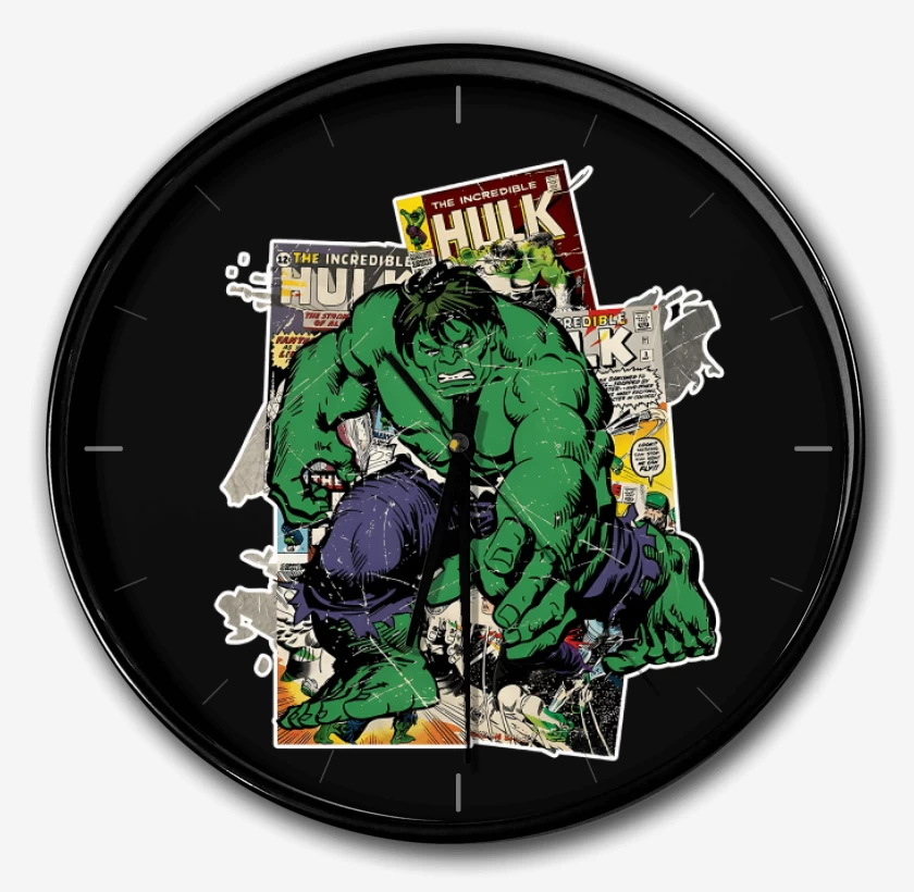 Reloj Negro de The incredible Hulk