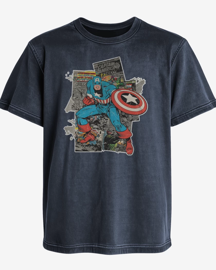 Polera desgastada El capitan gringo