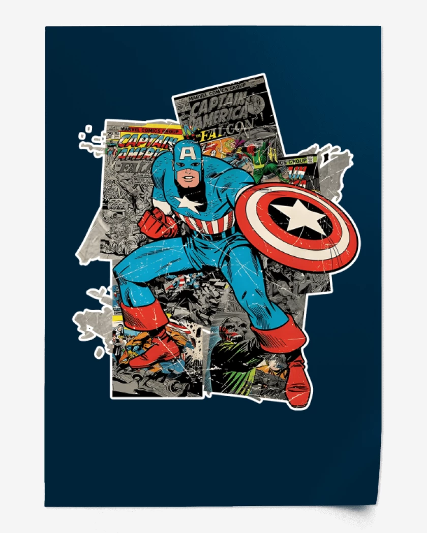Print El capitan gringo