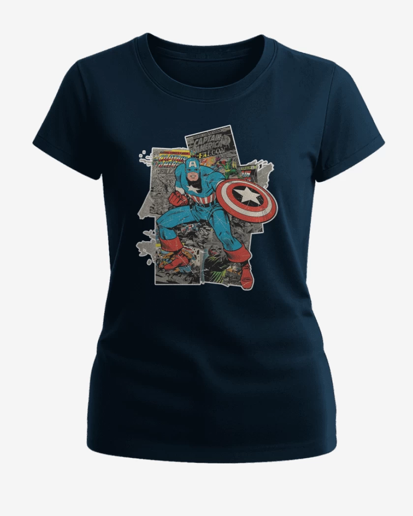 Polera de Mujer Azul Marino de El capitan gringo