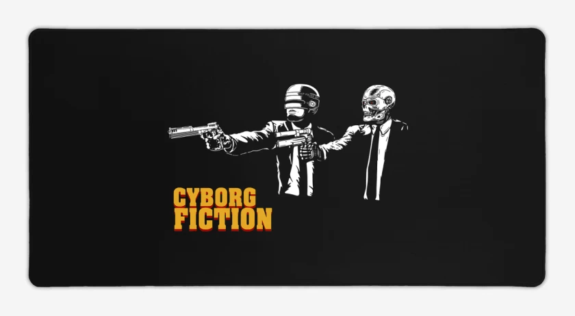 Mouse pad Gamer Cyborg Fiction