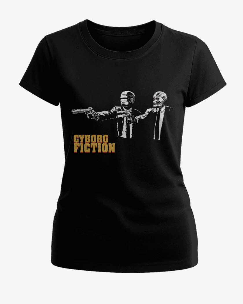 Polera de Mujer Cyborg Fiction