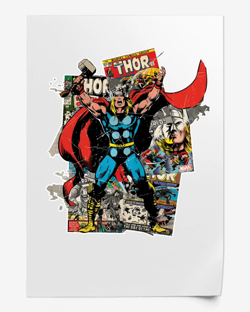 Print God of thunder