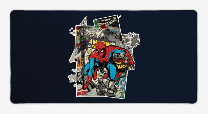 Mouse pad Gamer Azul Marino de El araña