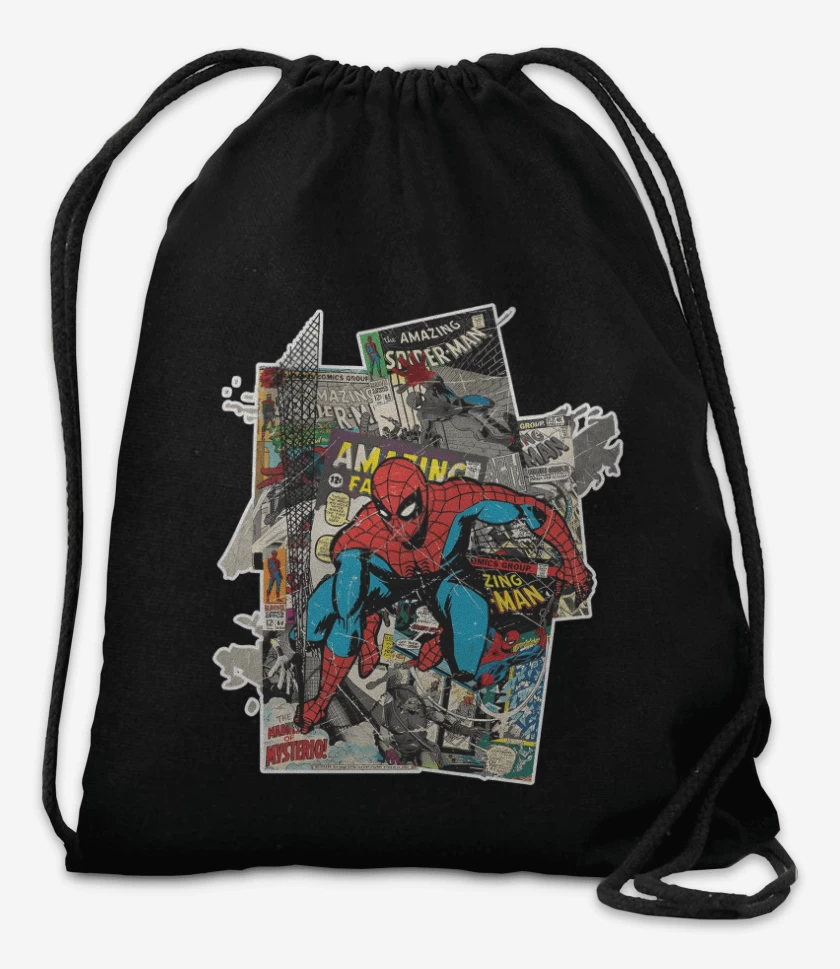 Mochila Negro de El araña