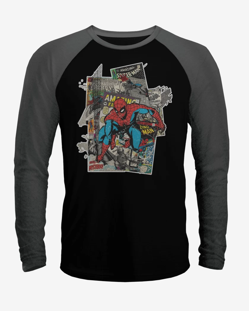 Polera Raglan El araña