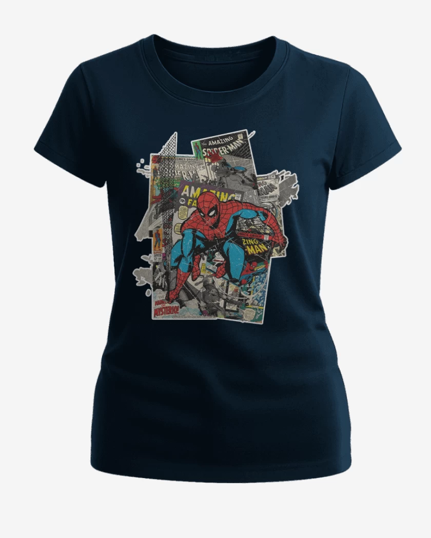 Polera de Mujer Azul Marino de El araña