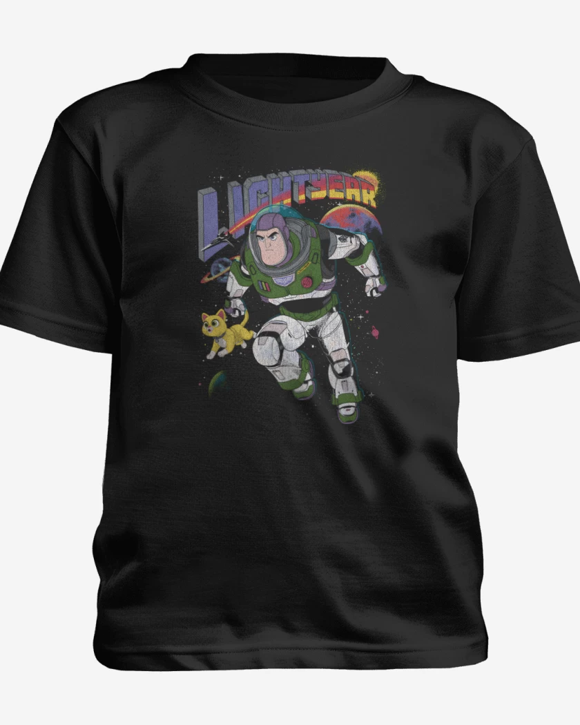 Polera de niño Negro de Lightyear