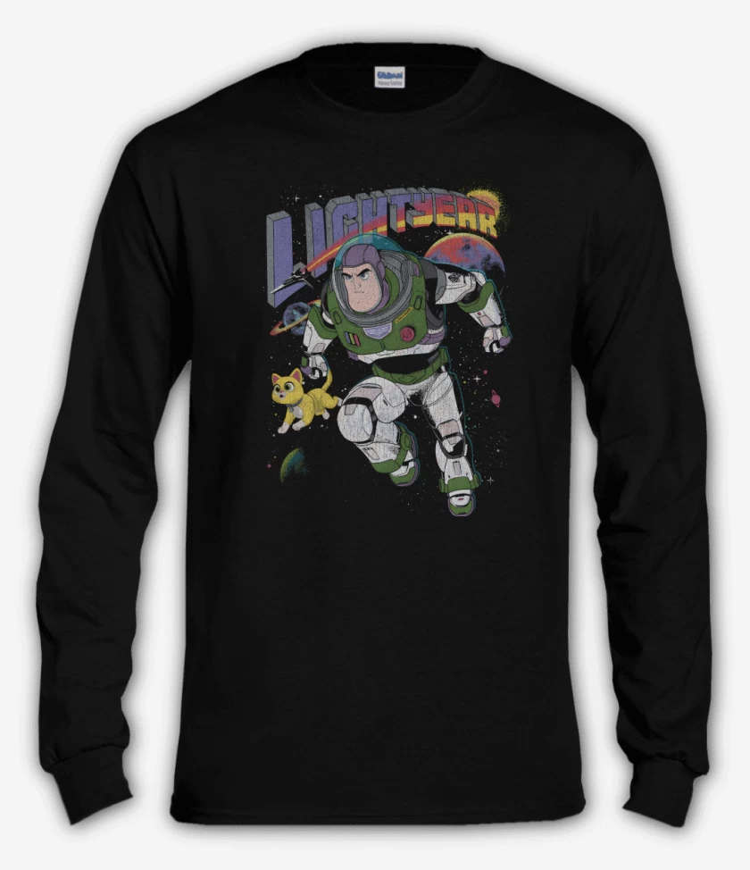 Polera manga larga Negro de Lightyear