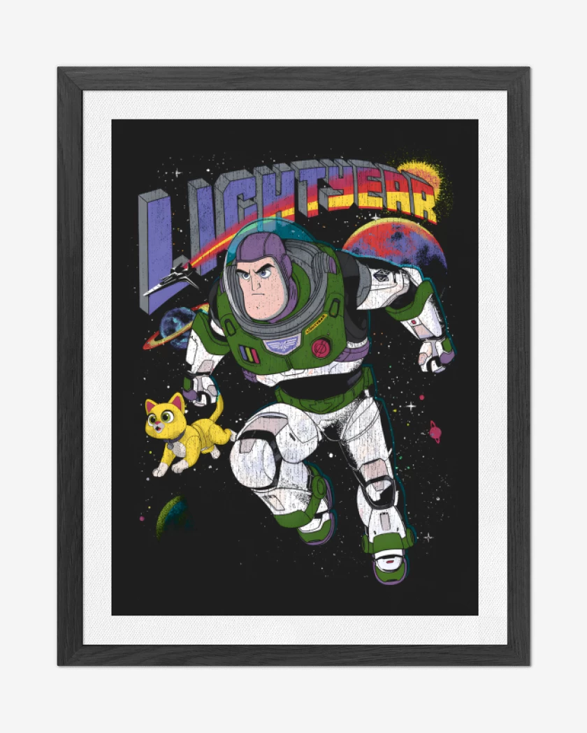 Cuadro decorativo Negro de Lightyear