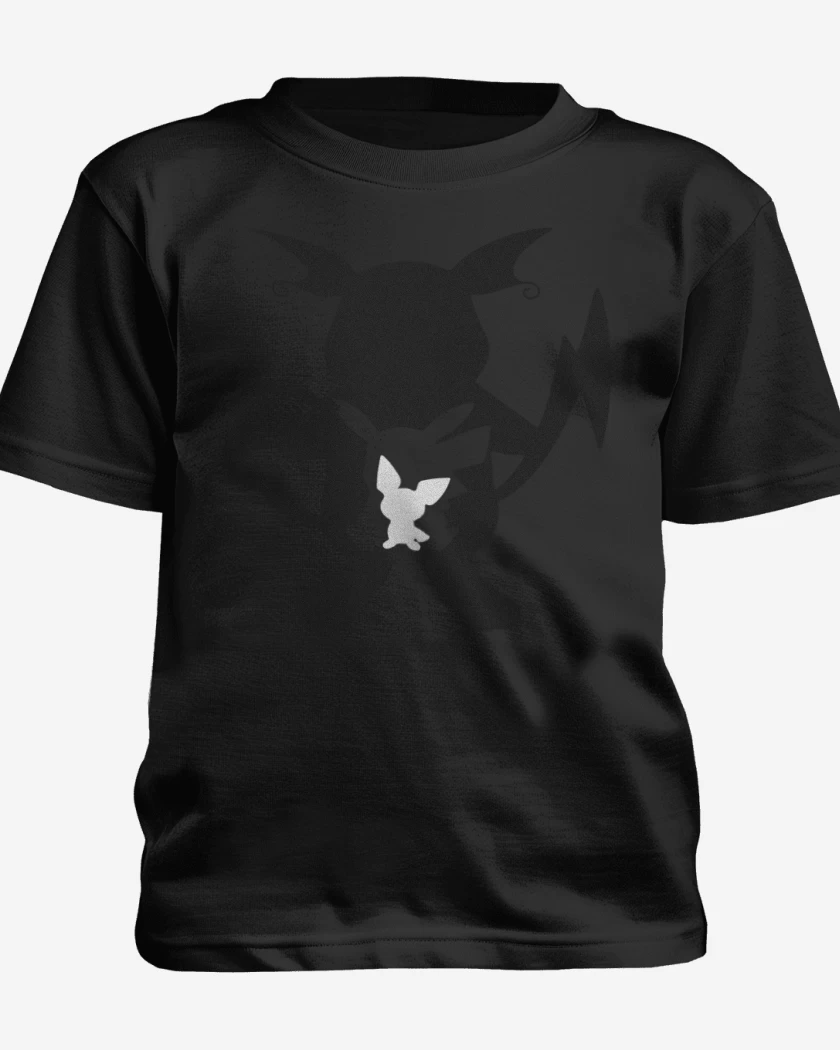 Polera de niño Negro de Pikavolution