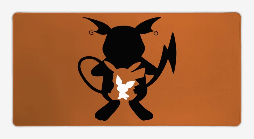 Mouse pad Gamer Naranjo de Pikavolution