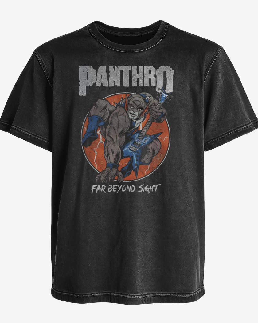 Polera desgastada Panthro