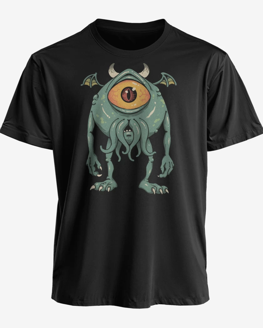 Polera premium Negro de Cthuluh Inc 