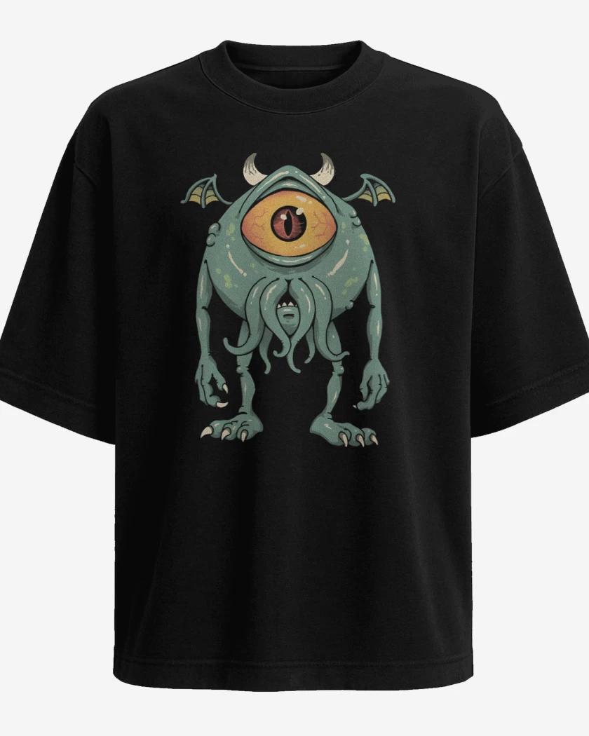 Polera Oversize Cthuluh Inc 
