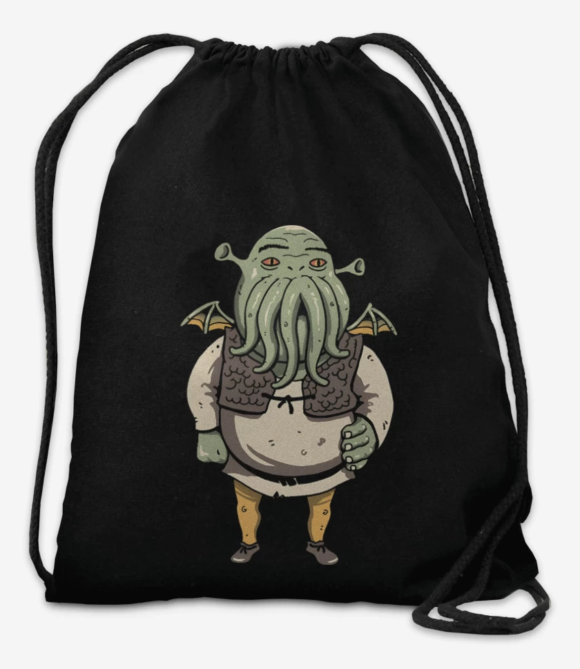 Mochila Negro de Shrektulhu