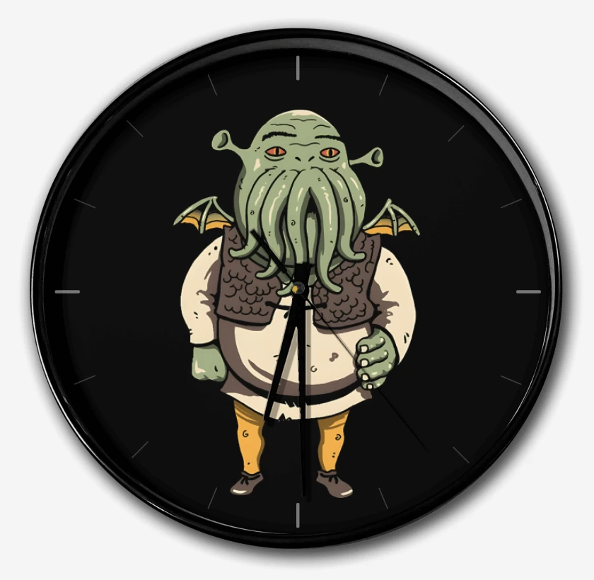 Reloj Negro de Shrektulhu