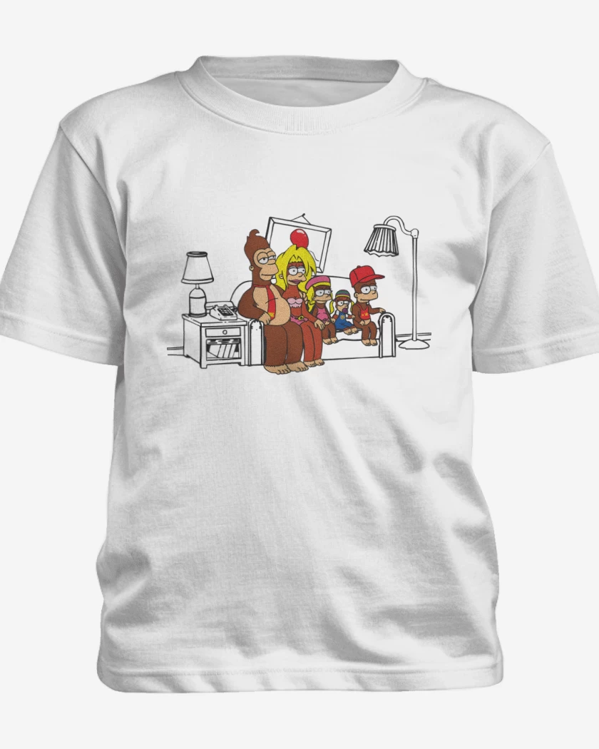 Polera de niño Blanco de Los Kongsons