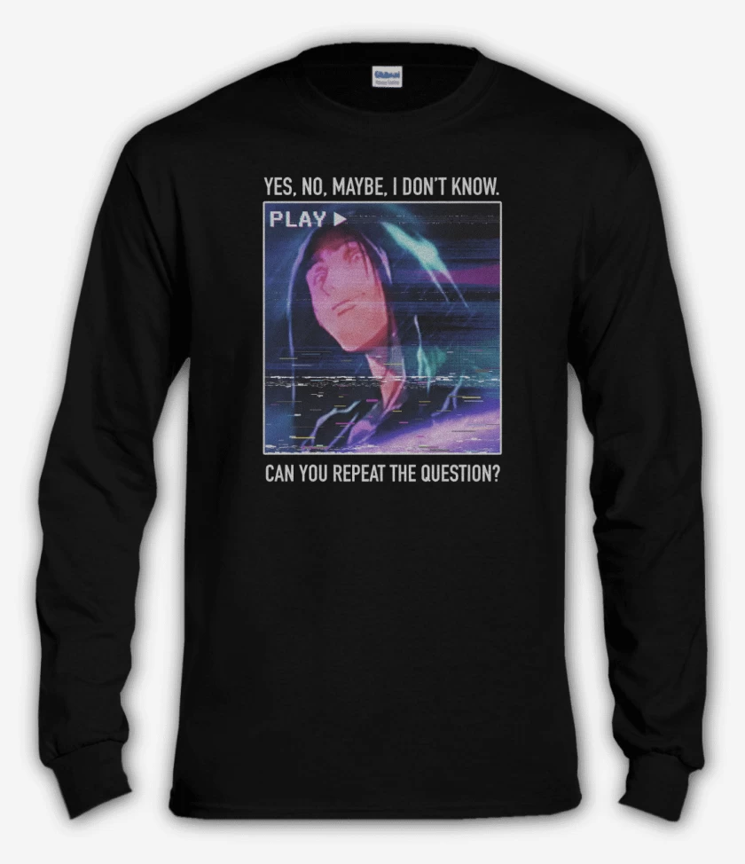 Polera manga larga Negro de Malcolm in the Middle