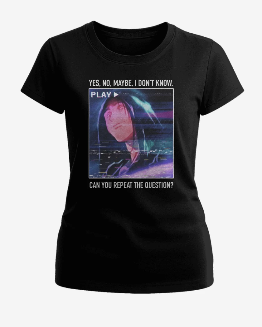 Polera de Mujer Negro de Malcolm in the Middle