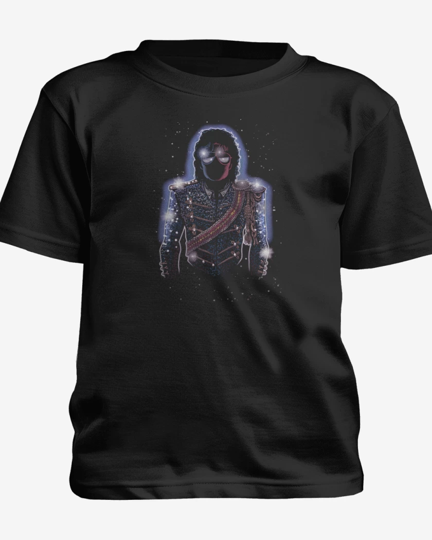 Polera de niño Negro de Jackson Moonwalk