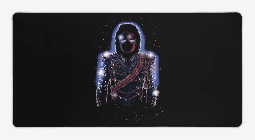 Mouse pad Gamer Negro de Jackson Moonwalk