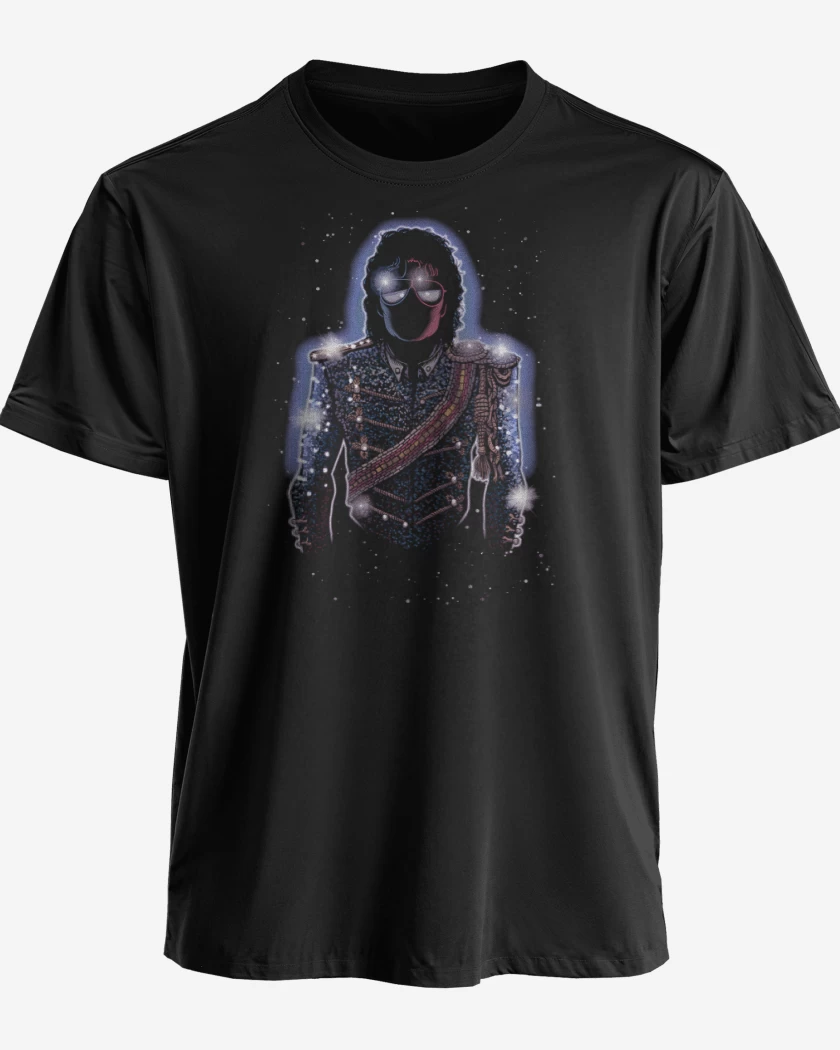Polera premium Negro de Jackson Moonwalk