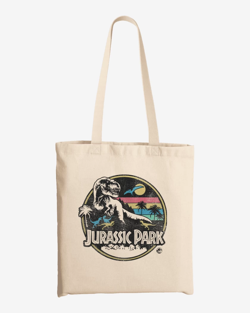 Totebag Jurassic Park Retro