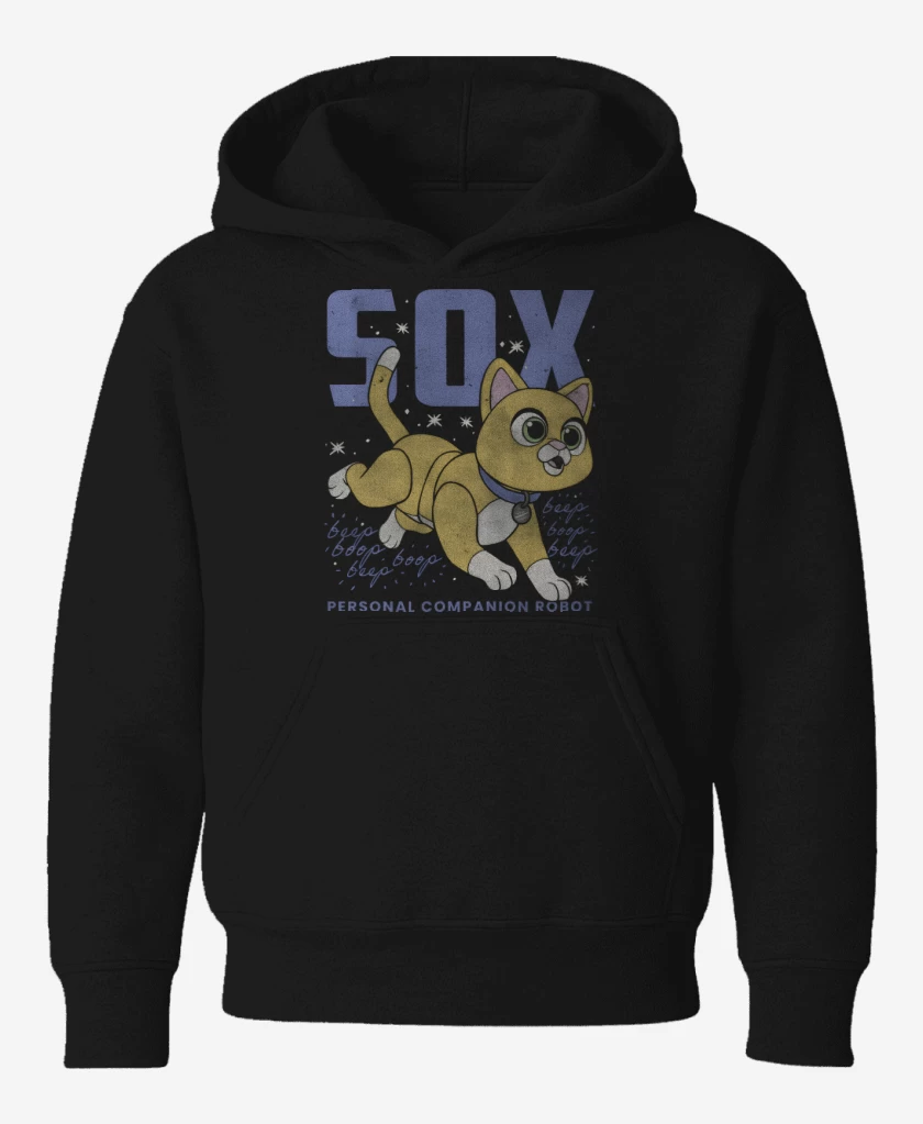 Poleron de niño Negro de Sox