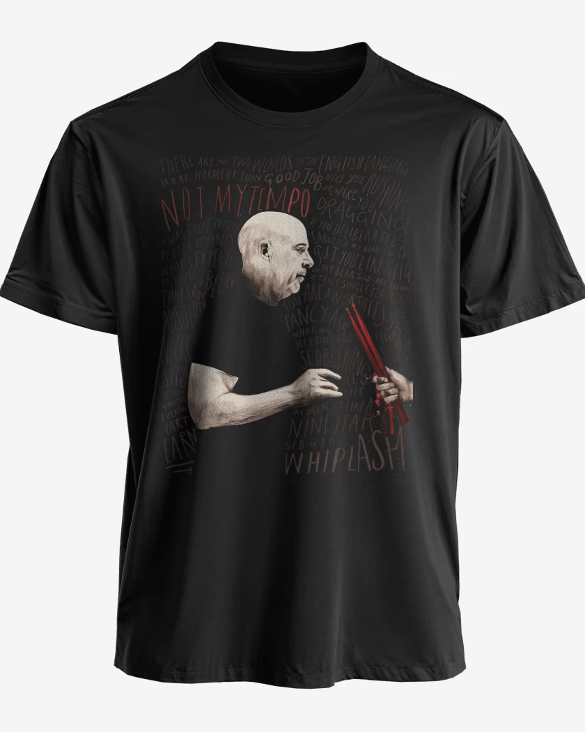 Polera premium Negro de Whiplash Terence