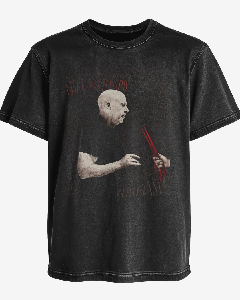 Polera desgastada Whiplash Terence