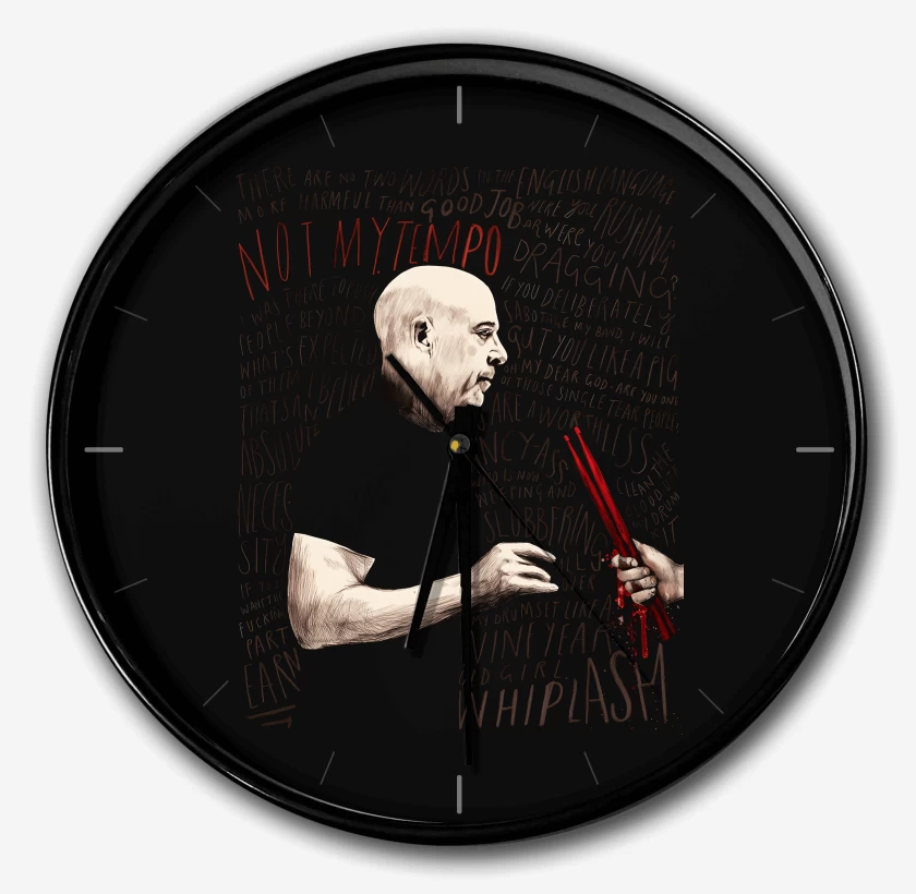 Reloj Negro de Whiplash Terence