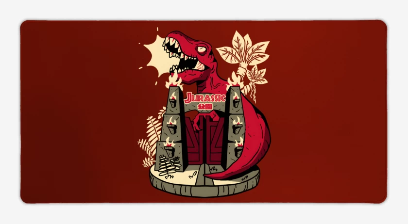 Mouse pad Gamer Jurassic Recuerdo