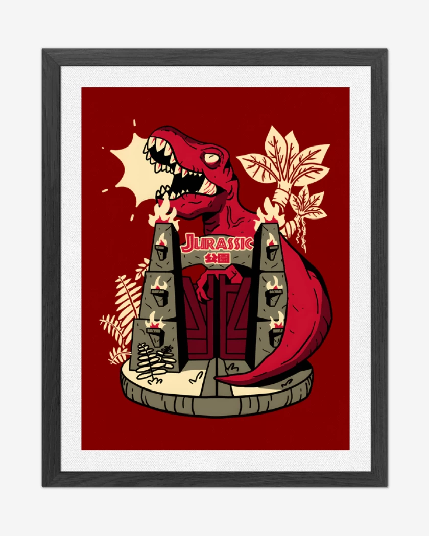 Cuadro decorativo Jurassic Recuerdo